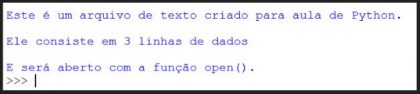 Leitura E Grava O Em Arquivos Com Python Lendo Arquivos De Texto B Son Treinamentos Em