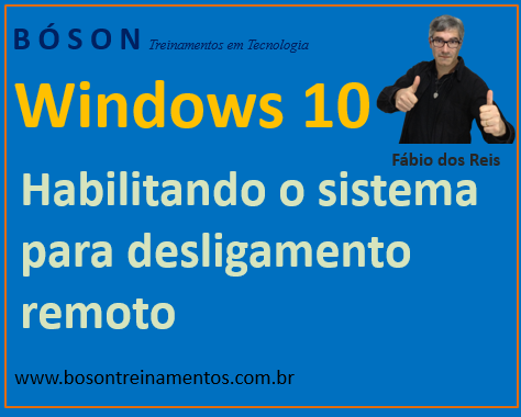 Windows - Como desligar/reiniciar remotamente - Adentro