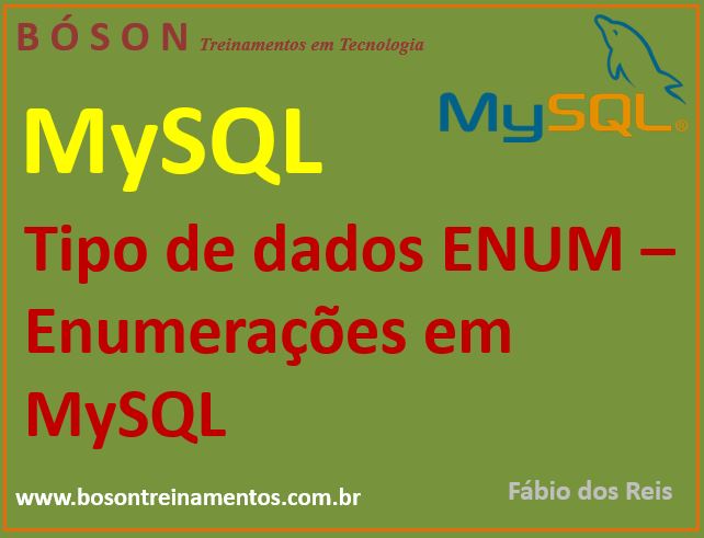 Quais são os tipos de dados do MySQL ?