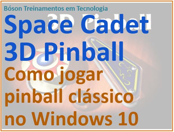 Windows Fail: Pinball 3D: Space Cadet para Windows Vista, 7, 8